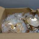 12 Pcs Metal Wedding Flower Stand Bulk Table Centerpieces, Tall Golden Flower Arrangement Vase Candle Holder Stand for Wedding Reception, Birthday, Party, Hotel Decor, Twist Style, 3 Sizes