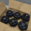 CheeMuii 6 Pack Lawn Mower Deck Gauge Wheels Kit AM125172 Mower Deck Wheels Compatible with John Deere 48", 54", 60", 62, 72" Deck Replace for AM125172 AM124706 210-300