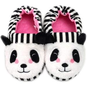 Enteer Baby Girls' House Slippers with Non-Slip Rubber