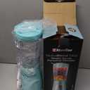 Mueller Smoothie Blender for Smoothies - Personal Blender for Shakes, Frozen Drinks, Baby Food & More, 15oz Travel Cup and Lid, Durable Stainless Steel Blades for Powerful Blending Performance