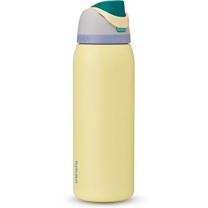 Owala FreeSip Insulated Stainless Steel Water Bottle with Straw, BPA-Free Sports Water Bottle, Great for Travel, 40 Oz, Sunny Daze