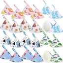 24 Pcs Peepeeteepe for Baby Boy, Reusable Pee Peep Teepee Baby Boy with Hang Loop(6 Patterns)