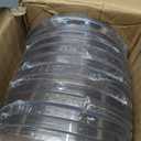 Organic Hammered Clear Gold Rim 9" Plates, Case of 120 (12 packs x 10)
