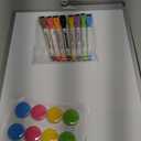 AMUSIGHT Dry Erase Magnetic White Board, 16" x 12" Double-Sided Desktop Whiteboard with Stand, Portable Small Whiteboard Set for Drawing, Office, Home