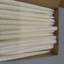 Treela 36 Pieces Flameless Taper Candles 11 Inch Flickering Faux LED Battery Operated Electric Fake Candles for Christmas Halloween Birthday Wedding Party Supplies(Ivory)