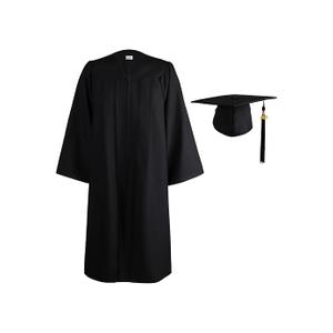 GraduationMall Matte Graduation Gown Cap Tassel Set 2023 for High School and Bachelor 57 (6.0-6.2)