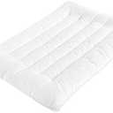 ROYALAY Ultra Thin Pillow for Stomach and Back Sleepers-2.5 Inch Slim Thin Flat Pillow-Extra Low Profile Design Bed Pillow for Cervical Neck Alignment and Deeper Sleep-18 x26(White)