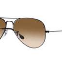 Ray-Ban Unisex Rb3025 Classic Aviator Sunglasses, Gold Black/G-15 Green, 58 mm