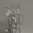 Panasonic ErgoFit Wired Earbuds With Microphone, 3.5mm Jack Headphones with Mic and Call Controller, Ergonomic Custom-Fit Earpieces (S/M/L), for Phones and Laptops - RP-TCM125-N (Rose Gold)