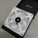 Corsair iCUE Link QX120 RGB 120mm Magnetic Dome RGB Single Fan - White
