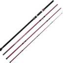 Berrypro Surf Spinning & Casting Fishing Rod Carbon Fiber Travel Fishing Rod(9-Feet & 10-Feet & 12-Feet & 13.3-Feet)