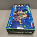 Meland Marble Run - 132Pcs Marble Maze Game Building Toy for Kid, Marble Track Race Set & STEM Learning Toys for Boy Girl Age 3 4 5 6 7 8 9+ (102 Translucent Marbulous Pcs & 30 Glass Marbles)