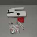 Handheld Sewing Machine for Beginners, Portable Mini Sewing Machine with Two Speed Modes, Easy to Operate and Fast Stitch Suitable for Clothes, Fabrics and Quick Home Repairs (White)