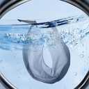 SPRFUFLY Soft Travel Pillow, 100% Memory Airplane Pillow with Sleep Mask and Ear Plugs, Breathable Removable Cover & Ergonomic Design - Essentials Neck Pillow for Airplane, Office & Home Use (Blue)