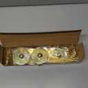 Urban Deco 16PK Table Number Holders 12 Inches Place Card Holder Metal Table Card Holders Picture Holders for Tables, Card Holder Stand for Wedding Dcor Gold Sign Holder