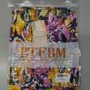 BTFBM Womens Spring 2026 Casual Maxi Dresses Short Sleeve Smocked Tiered Floral Boho Long Beach Dress with Pockets (XXL)