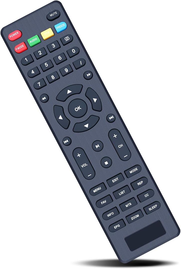 ZWP Replacement Remote Control Compatible for Supersonic Portable LED TV SC-2812, for Tyler Portable TV TTV705-14
