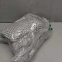 Large Waffle Bath Mat Set of 2, Non Slip Bath Mats for Bathroom, Ultra Absorbent Bathroom Mat for Bathroom Decor, Washable Kitchen Rugs for Boho Decor, Grey, 20"47" and 16"24"