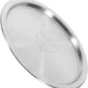 BESTOYARD 7.08 Inch Stainless Steel Pot Lid Reusable Fresh Preservation Cover for Large Bowls Pan Jar Oil Pot Kitchen Accessory
