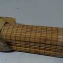 UNISHADES Cordless Bamboo Roman Shades for Windows, Blinds Size (35" W 64" H) Colour (Highfield Teak)