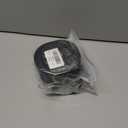 2 x Black Ribbon 1-1/2 Inch 50 Yards, Solid Satin Ribbon for Flower Bouquet, Crafts, Gift Wrapping, Bridal Invitations, Hair, Festival and Halloween Decorations