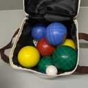 GoSports 90 mm Bocce Ball Sets - Outdoor Lawn Game - Composite or Resin