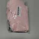 AVOIN colorlife Valentine's Day Love Heart Pink Throw Pillow Covers Set of 2, 18 x 18 Inch Anniversary Wedding Home Decor Soft Plush Faux Fur Jacquard Cushion Case for Sofa Couch