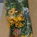 Grunyia Artificial Fake Plants Flowers for Outdoor Spring Decoration, 16 Bundles Faux Silk Colorful Daisy UV Resistant Realistic for Outside Porch Patio Home Yard Garden Planters Pots Window Box(Mix)