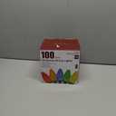 Wintergreen Lighting 25 C9 Multicolor LED Christmas Lights, 17 Ft  Outdoor C9 Christmas Lights for Holiday, Party, and Yard Decor