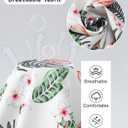 Coco&RARA Toddler Boy Clothes Baby Flamingo Hawaiian Outfits Short Sleeve Shirt + Elastic Waist Shorts Summer Beach Set (18-24 Months)