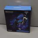 BENGOO G9000 Stereo Gaming Headset for PS4 PC Xbox One PS5 Controller, Noise Cancelling Over Ear Headphones with Mic, LED Light, 7.1 Surround Sound, Soft Memory Earmuffs for Nintendo Xbox Series X|S (Blue)