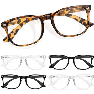 CCVOO Reading Glasses for Women/Men, Eyeglasses, Blue Light Readers for Women/Men, Computer Eye Glasses, Cheaters +1.5