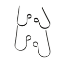 4pcs Wall Hook for Hanging Lanterns Bird Feeders and Flower Pots Bracket for Garden and Indoor Use for String Lights and Wind Chimes