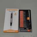 Customizer Engraving Pen (Formerly Culiau): Ultimate Cordless Portable Tool for Artists & DIYers - Engrave 50+ Surfaces - Beginner Friendly - Rechargeable - Free 30 Bits & Mastery Guide