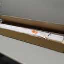 White Wall Bookshelf for Kids Room, 24 Inch Toddler Nursery Bookshelf Wall Mounted for Baby Boy Girl Bedroom, Floating Childrens Book Shelves with Hanging Rod for Books - Set of 3