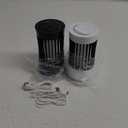 Lulu Home 2 Packs Indoor Bug Zapper with Fan, 1500V High Voltage Lighted Mosquito Lamp Trap, USB Cable Plug-in Electric Insect Killer Catching Moth Mosquitoes Gnat Fruit Flies (NO Battery)