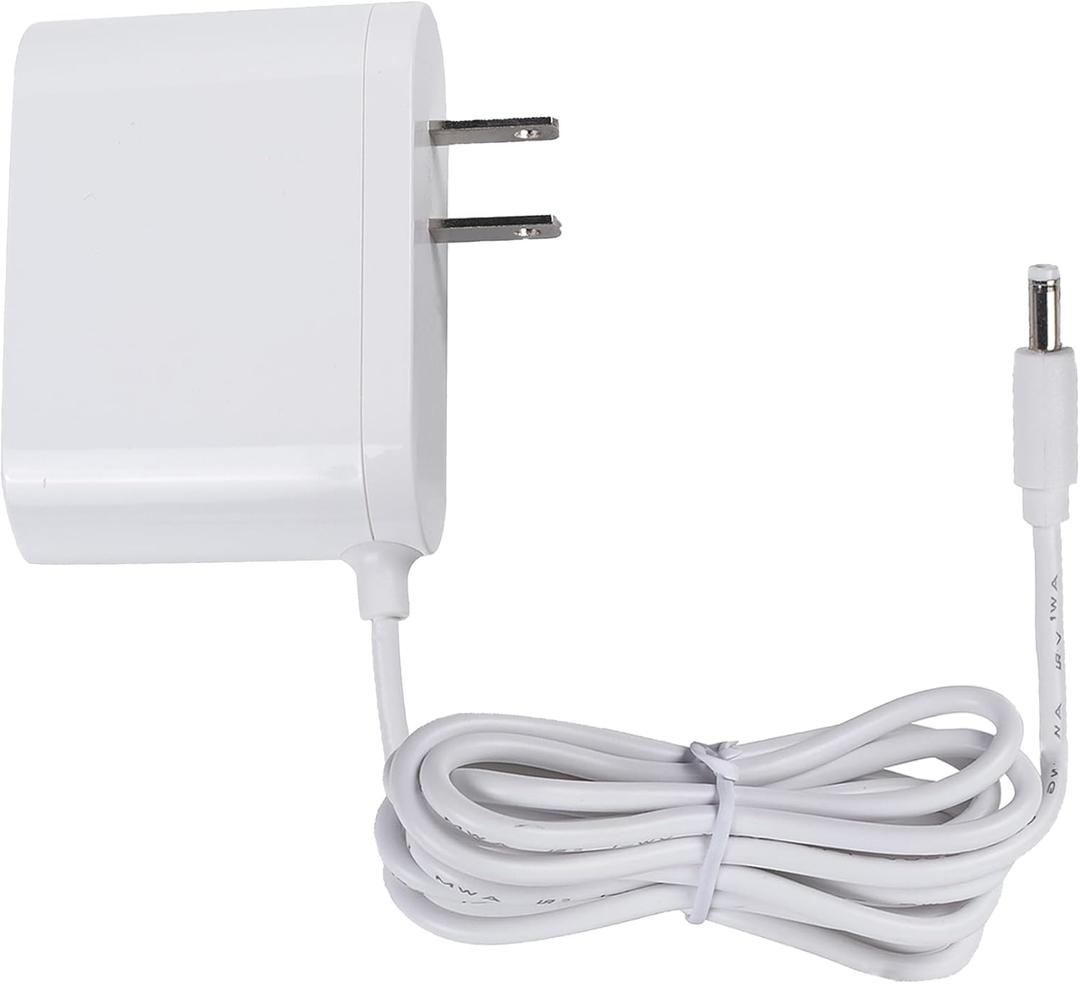 15W Power Adapter Replacement for Echo Pop, Echo Dot (3rd/4th Gen), Echo Dot (3rd/4th Gen) with Clock, Echo Dot 3rd/4th Gen Kids Edition, Echo Show 5, Echo Spot,Fire TV Cube, 5Ft Power Cord (White)