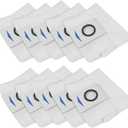 10 pack Replacement Vacuum Cleaner Filter Bags Compatible with ECOVACS DEEBOT X1 OMNI Turbo T10 T20 Robot Vacuum Cleaner