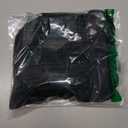 SUUKSESS V Neck Padded Longline Sports Bras Workout Open Back Tank Tops (Small, Black)