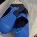 Sporti Adult-Kids Long Swim Fins, Floating Fin for Swimming & Snorkeling, Swim Flippers for Training - NavyBlue - M 7-8 / W 8-9