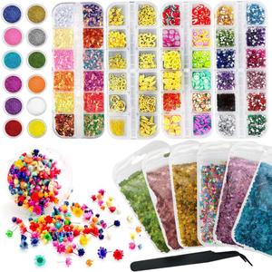 CellLuck Resin Decoration Accessories for DIY Crafts, Resin Jewelry Making Kit for Beginners with Glitter Flakes, Sequins, Dried Flowers for Handicrafts, Gift - Making,etc