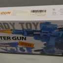 Automatic Electric Squirt Water Gun for Adults Kids, Black, LED Lights