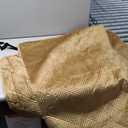 Set of 5 Timeles Velvet Recliner Chair Cover, 100% Waterproof Recliner Covers That Stay in Place with Pocket for Pets & Dogs (Medium: 23",Khaki)