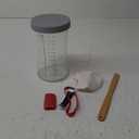50oz/1500ml Pro Sourdough Starter Kit  Extra Thermometer Strips and Breathable Covers Included in Sourdough Starter Jar  A Perfect Sourdough Bread Starter Kit for Beginners to Expert