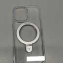 TORRAS Ostand for iPhone 17 Case Clear, Fit for MagSafe, 4X Military Drop Protection, Camera Control, Slim Magnetic Phone Case for iPhone 17 with Stand, Soft Edge, Anti Yellowing Cover 6.3", Clear