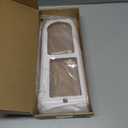 TongSheng Car ABS Control Gears Shift Panel Protective Trim Frame Compatible with Toyota Tacoma 2015 2016 2017 2018 2019 2020 2021 2022 2023 Gears Shift Cup Holder Trim Frame Accessories (White)