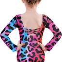 Zaclotre Leotards for Girls Long Sleeve Ballet Dance Gymnastics Outfits | for Kid 3-11Y, Classic Basic Leotard, Criss-cross Back