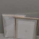 Gold 8x10 Floating Frame 2 Pack,For Photo Sizes(4x6'',5x7'',6x8'') Adjustable Tabletop/Shelf Floating Picture Frame 5x7'',Classy Gift Choice for Wedding,Christmas,Home or Office Decor