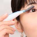 Panasonic Heated Eyelash Curler Comb, Battery Powered, for Natural, Long-Lasting Lift, No Pinching/Crimping - EH2351AC