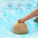 PERLECARE 3 Inch Full Memory Foam Mattress Topper, Cooling Gel Infused Mattress Pad, Ventilated Bed Topper for Pressure Relief, Blue